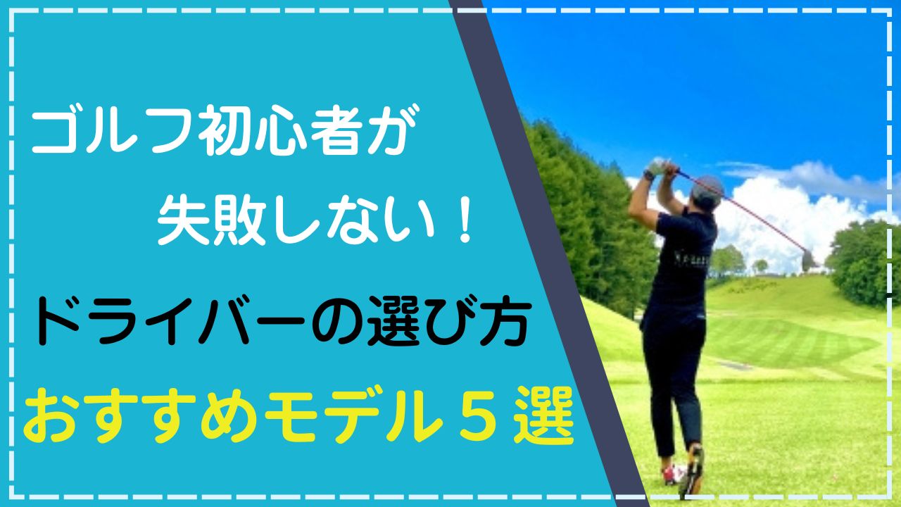 初心者が失敗しないドライバーの選び方とおすすめモデル5選