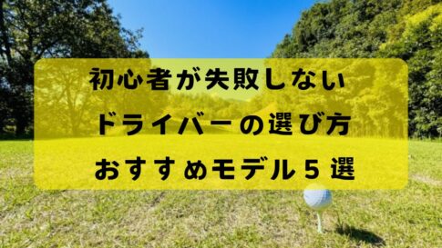 初心者が失敗しないドライバーの選び方とおすすめモデル5選